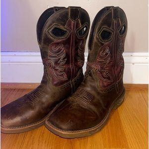 DOUBLE H MEN'S ALRIDGE WESTERN BOOTS - BROAD SQUARE TOE